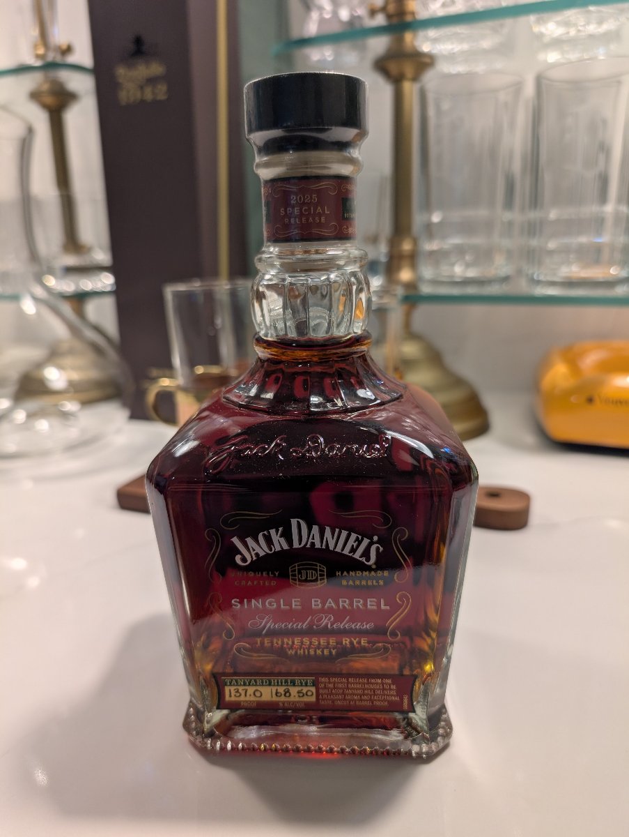 Jack Daniel's Single Barrel Special Release Tennessee Rye Whiskey